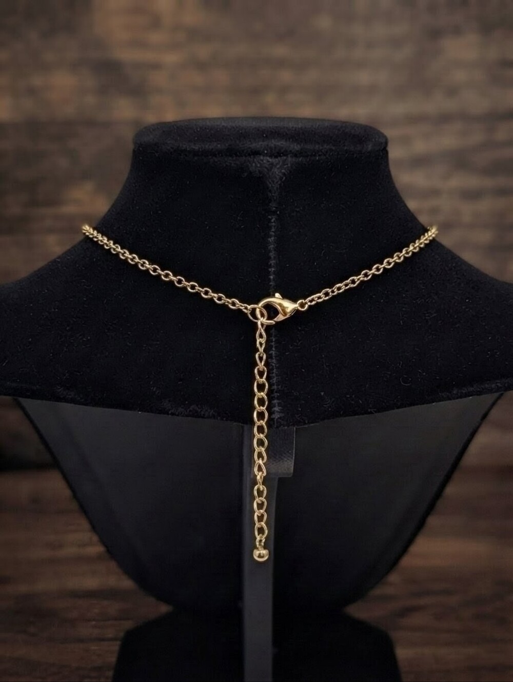 Vintage Gold Whimsigoth Color-Shift Chandelier Bib Necklace Statement | NOS - Picture 8 of 9